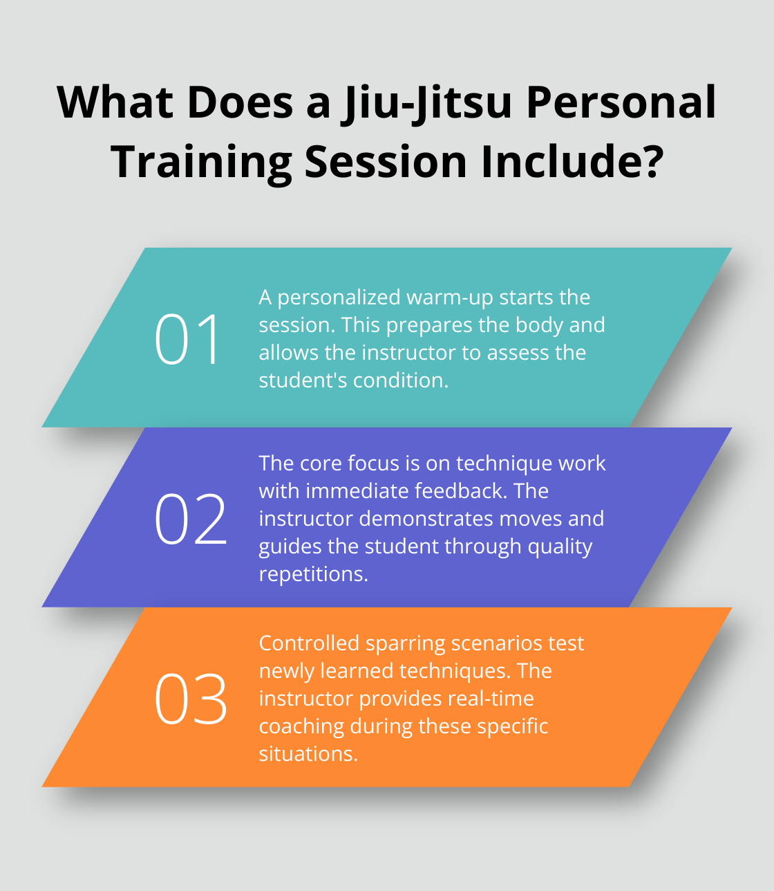 Infographic: What Does a Jiu-Jitsu Personal Training Session Include?