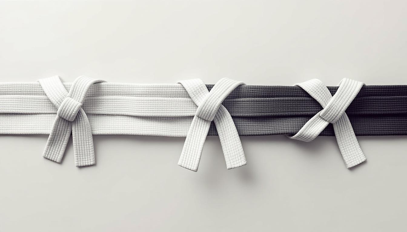 What Each Belt Represents in BJJ Progression